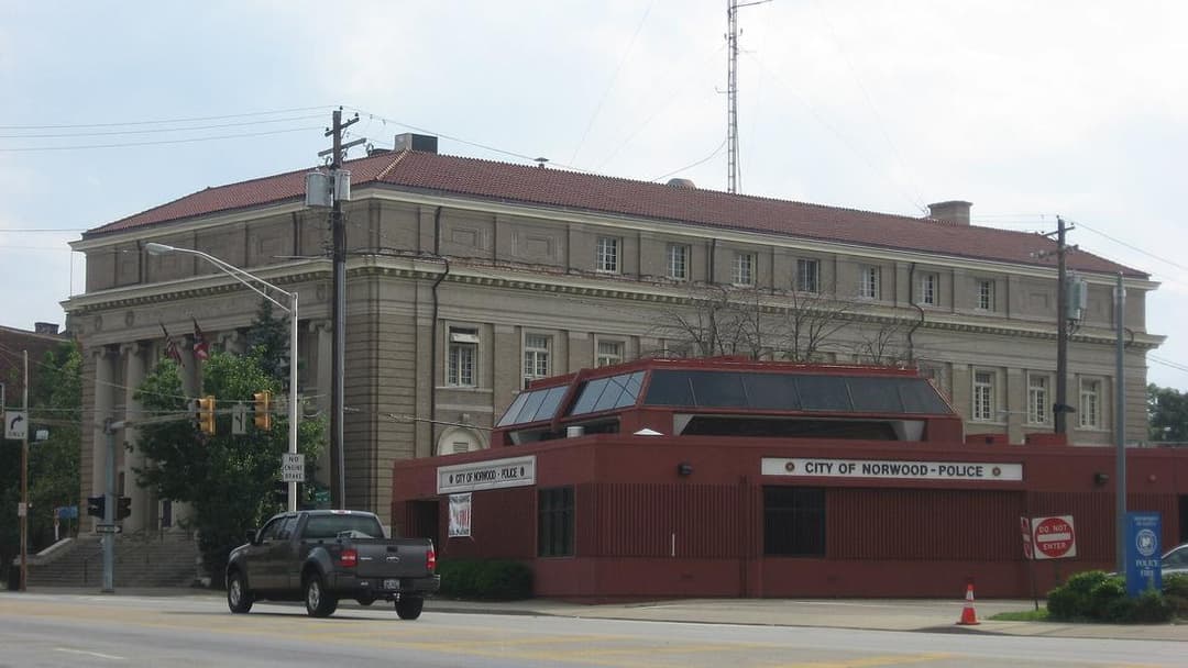 The Norwood, Ohio municipal building